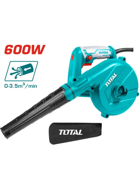 SOPLADOR ASPIRADOR INDUSTRIAL 600W UTB2066 TOTAL TOOLS