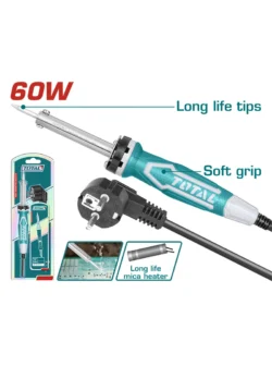SOLDADOR CAUTÍN ELECTRICO 60W UTET1606 TOTAL TOOLS