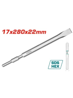 CINCEL HEXAGONAL PALA PARA 17 X 280mm TAC153172 TOTAL TOOLS