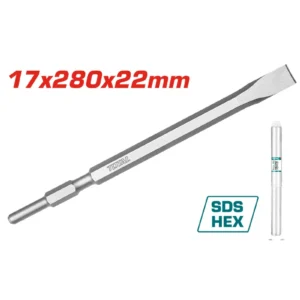 CINCEL HEXAGONAL PALA PARA 17 X 280mm TAC153172 TOTAL TOOLS