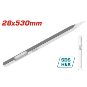 CINCEL HEXAGONAL AGUDO 28" X 35" X 520" TAC15342811 TOTAL TOOLS