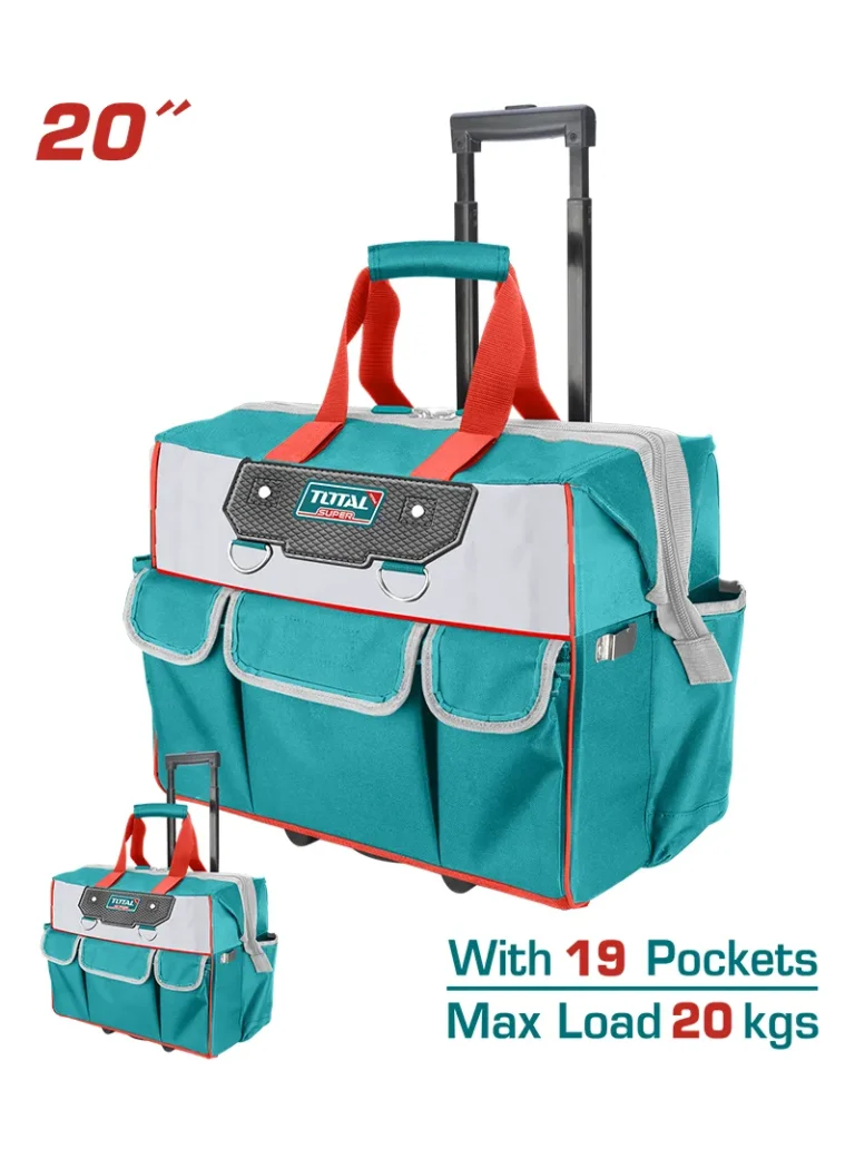 MOCHILA CON RUEDAS Y MANIJA DE 20" THRRTB2012 TOTAL TOOLS