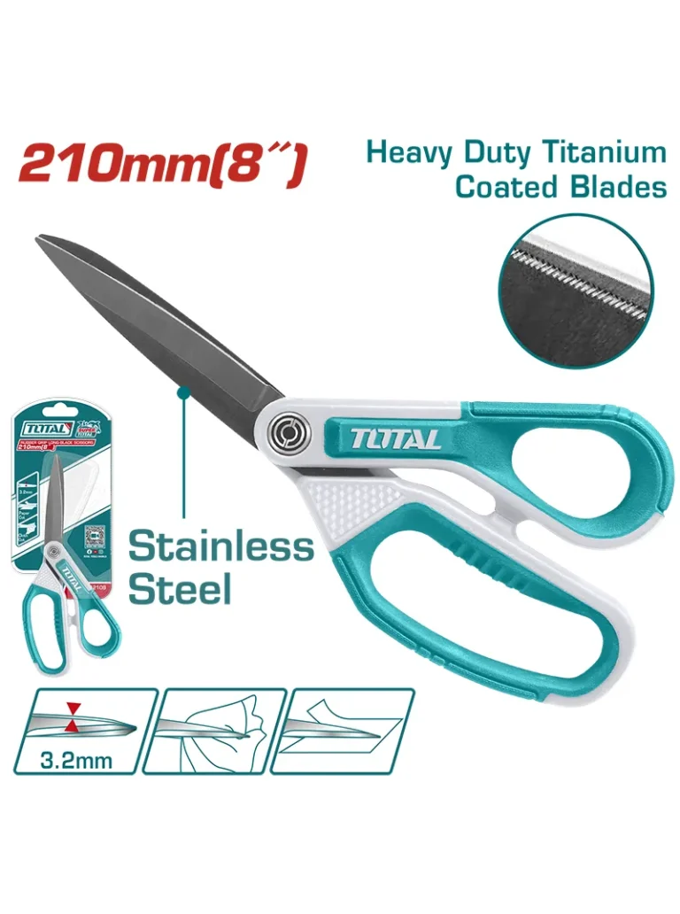 TIJERAS PARA HOGAR 8.1/2" THSCRS812108 TOTAL TOOLS