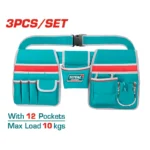 CINTURON PORTA HERRAMIENTAS CON CORREA THT16P20325 TOTAL TOOLS