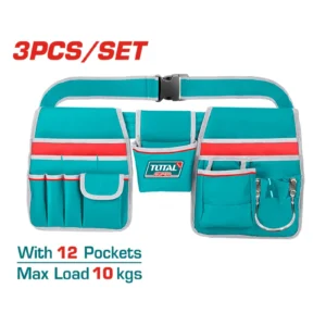 CINTURON PORTA HERRAMIENTAS CON CORREA THT16P20325 TOTAL TOOLS