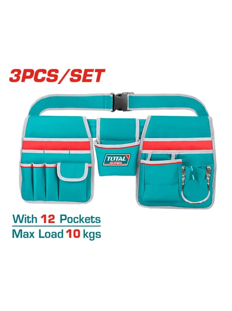 CINTURON PORTA HERRAMIENTAS CON CORREA THT16P20325 TOTAL TOOLS