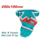 CINTURON PORTA HERRAMIENTAS THT16P30125 TOTAL TOOLS