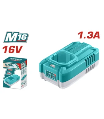 CARGADOR BATERÍAS 16V CARGA RÁPIDA UTFCLI1613 TOTAL TOOLS