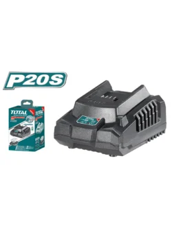 CARGADOR BATERIAS 20V CARGA RAPIDA UTFCLI2001 TOTAL TOOLS