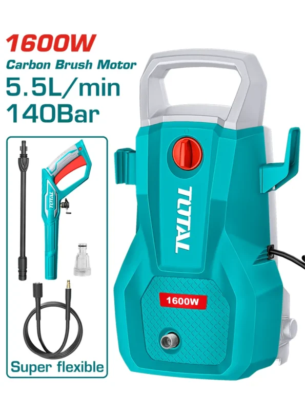 HIDROLAVADORA 1600W 2030 PSI UTGT11336 TOTAL TOOLS