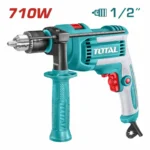 TALADRO PERCUTOR REVERSIBLE 710W 1/2" UTG1071366 TOTAL TOOLS