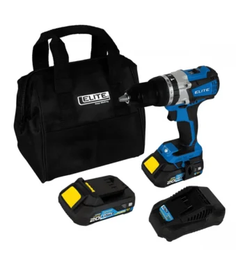 TALADRO INALÁMBRICO PERCUTOR BRUSHLESS 1/2" 2 PILAS XBTP20 ELITE
