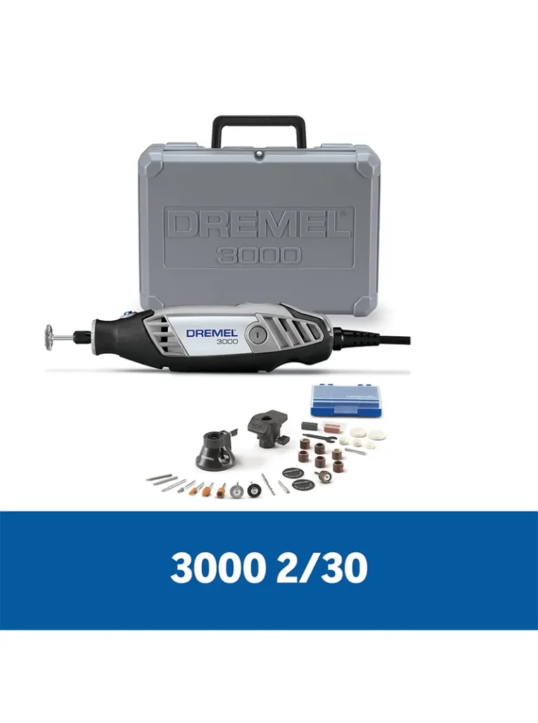 MOTOTOOL 30 ACCESORIOS + GUAYA 3000PP DREMEL