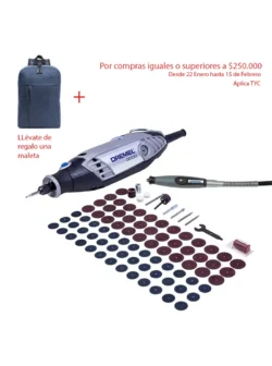 MOTOTOOL 3000 + 82 ACCESORIOS + GUAYA DREMEL