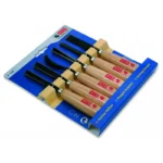 JUEGO DE 6 FORMONES PARA TALLA DE MADERA 770 URKO