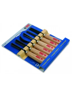 JUEGO DE 6 FORMONES PARA TALLA DE MADERA 770 URKO
