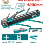 CORTABALDOSA INUSTRIAL1200mm + 500 SEPARADORES + 40 NIVELADORES THTC12008 TOTAL