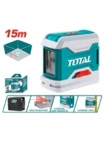 NIVEL LÁSER AUTONIVELANTE 15m TLL156506 TOTAL TOOLS