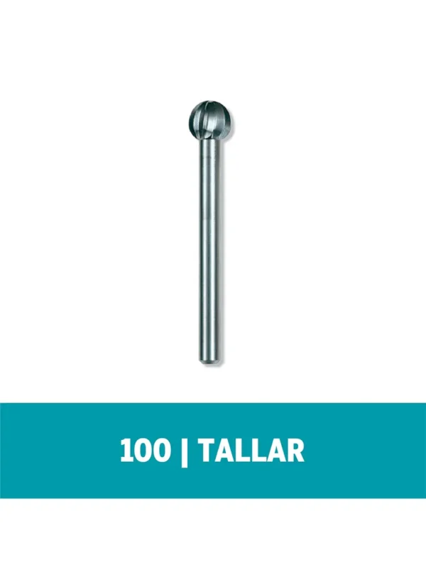 Fresa De Tallado Dremel de Punta Redonda de 6,4mm (100)