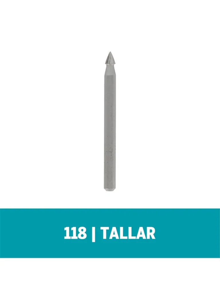 Fresa de Tallado Dremel de punta flecha de 3,2mm (118)
