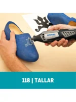 Fresa de Tallado Dremel de punta flecha de 3,2mm (118)