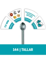 Fresa de Tallado Dremel de punta Pera de 7,9mm (144)
