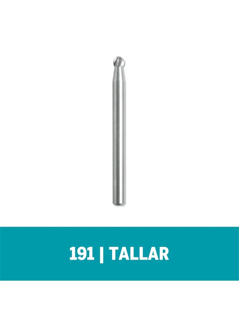 Fresa Dremel de Tallado de Punta Redonda de 3,2mm (191)