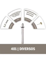 Mandril Vástago Dremel Adaptador para accesorios de fieltro (401)