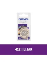 Disco de Lija Dremel de 19,1mm Grano Medio (412)