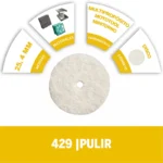 Disco de fieltro Dremel para pulir de 25,4mm (429)