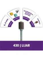 Mandril Vástago Dremel Adaptador de Lijado De 6,4mm (430)