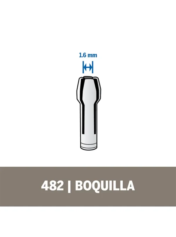 Boquilla Dremel de 1,6mm para Mototool (482)