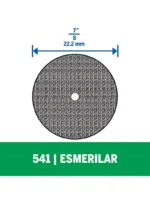 Disco Dremel de Esmerilado de 22,2mm (541)