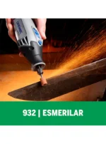 Piedra de esmerilado Dremel formato cuadrado de 9,5mm (932)