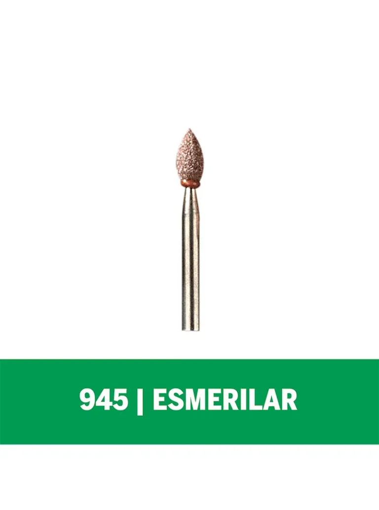 Piedra de Esmerilado Dremel de formato llama de fuego de 4,8mm (945)