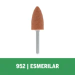 Piedra de esmerilado Dremel formato oval de 9,5mm (952)