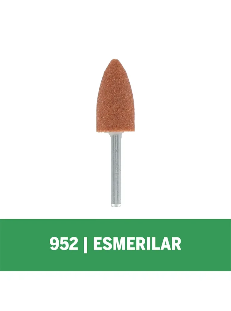 Piedra de esmerilado Dremel formato oval de 9,5mm (952)