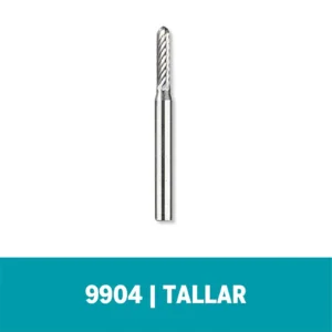 Fresa Dremel de Tallado Cilindrica de Punta Redondada de 2,4mm (9904)