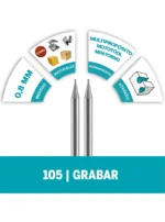 Fresa Dremel para grabar de punta redonda (105)