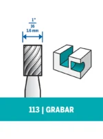 Fresa de Grabado Dremel de Punta Delgada de 1,6mm (113)