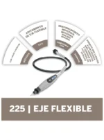 Eje Flexible - Aditamento Mototool Dremel (225)
