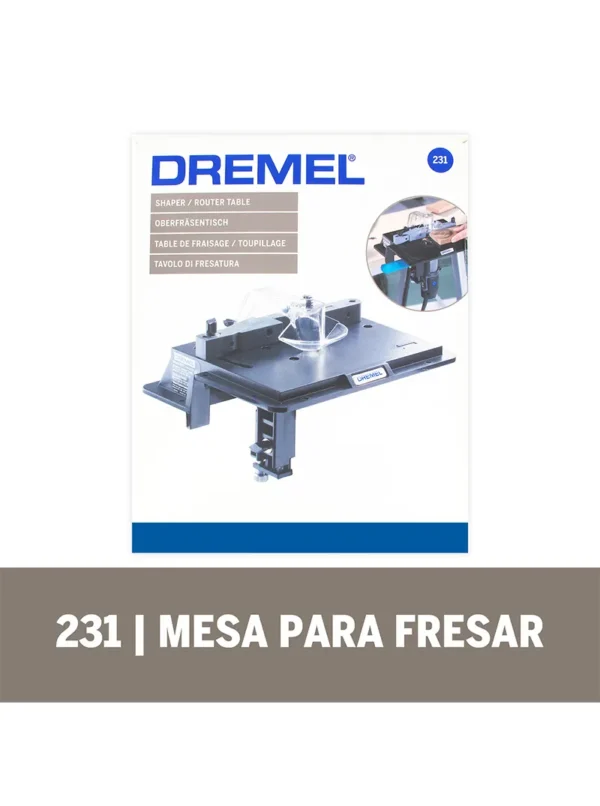 Mesa Fresadora - Aditamento Mototool Dremel (231)