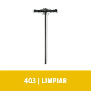Cepillo Dremel de Cerdas de Nylon de 19,1mm (403)
