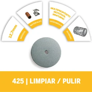 Disco Impregnado Dremel para pulir de 25,4mm (425)