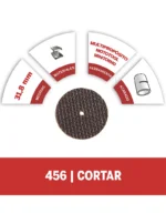 Disco Reforzado Dremel de 38,1mm para cortar metal (456)
