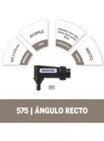 Adaptador Ángulo Recto - Aditamento para Mototool Dremel (575)
