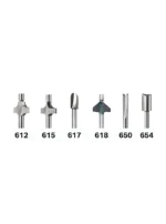Kit Dremel con 6 brocas para fresar (200)