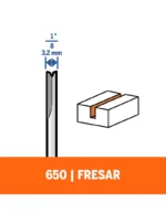Kit Dremel con 6 brocas para fresar (200)