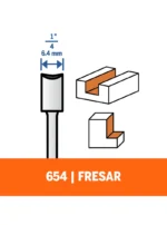 Kit Dremel con 6 brocas para fresar (200)