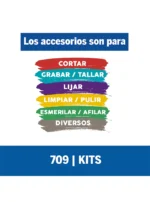 Kit Dremel con 110 accesorios multiusos (709)